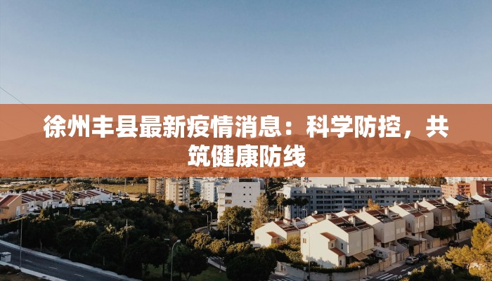 徐州丰县最新疫情消息：科学防控，共筑健康防线